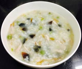 木鱼花皮蛋瘦肉粥的做法步骤：13