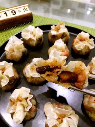 糯米鸭腿香菇烧麦的做法步骤：16