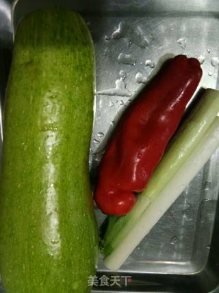 茭瓜煎饼的做法步骤：2