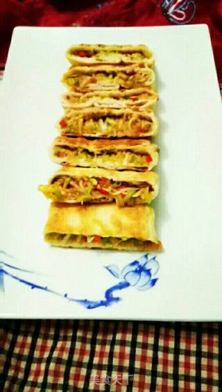 茭瓜煎饼的做法步骤：10
