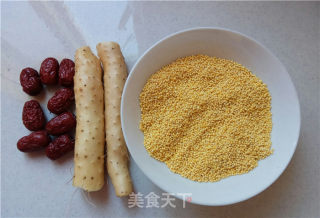 小米山药红枣粥的做法步骤：1