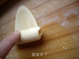 【宫廷御点】蛋黄酥的做法步骤：7