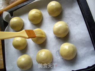 【宫廷御点】蛋黄酥的做法步骤：11