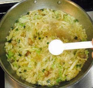 御寒美食之大白菜热汤面的做法步骤：10