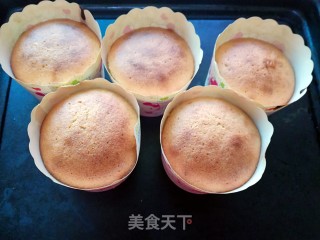 烤箱美食——甜蜜红豆蛋糕的做法步骤：8