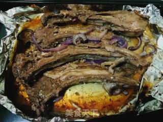 烤箱美食：椒烤羊排的做法步骤：12