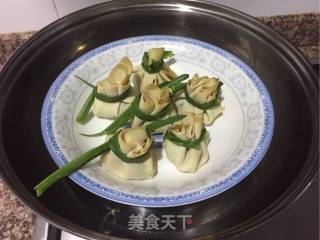 鸡肉福袋的做法步骤：9