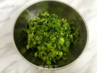 油渣青菜馄饨的做法步骤：2