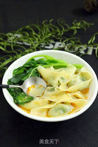 油渣青菜馄饨的做法步骤：8