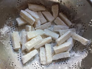 翻沙芋头的做法步骤：4