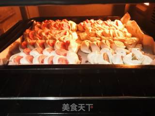 香肠辫子飞饼的做法步骤：10