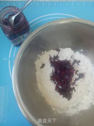 玫瑰酥饼的做法步骤：2