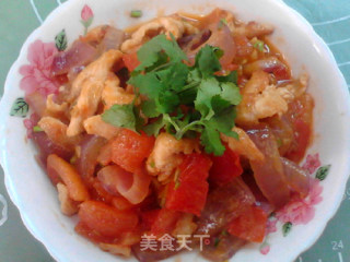 茄汁洋葱鸡片的做法步骤：16
