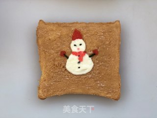 小雪人吐司的做法步骤：12