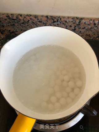 红糖酒酿圆子的做法步骤：2