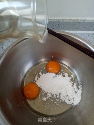 圣诞鸡蛋饼的做法步骤：3