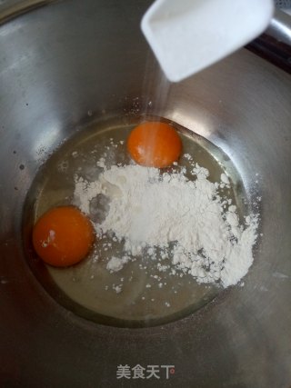 圣诞鸡蛋饼的做法步骤：4