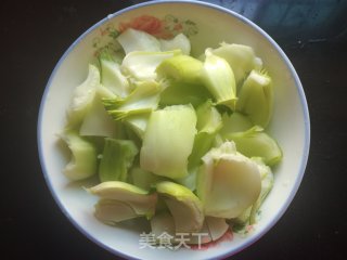 家乡青菜梗的做法步骤：1