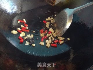 家乡青菜梗的做法步骤：4