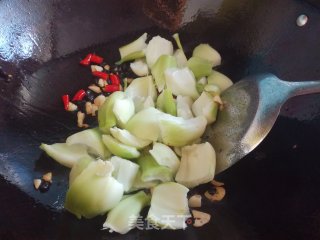 家乡青菜梗的做法步骤：5