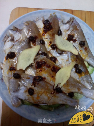 萝卜蒸小鱼干的做法步骤：7