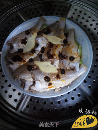 萝卜蒸小鱼干的做法步骤：8