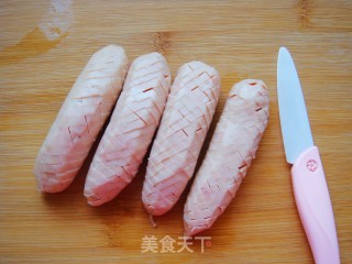 麻辣三文鱼肠粉的做法步骤：4