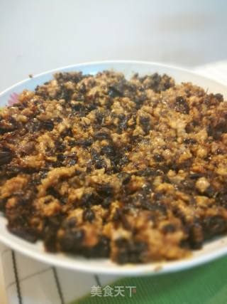 菜干蒸肉饼的做法步骤：5
