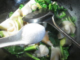 雷笋烧大头菜的做法步骤：8