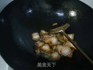 干锅腊肉杏鲍菇的做法步骤：9