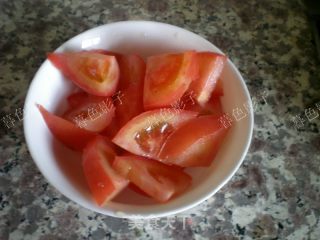 西红柿炒油菜的做法步骤：3