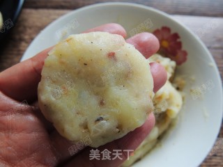洋葱培根土豆饼的做法步骤：13
