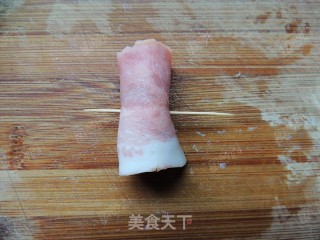 培根杏鲍菇卷的做法步骤：8