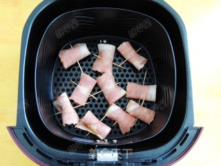 培根杏鲍菇卷的做法步骤：10