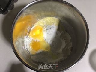 玉米面花果子的做法步骤：5