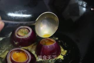 洋葱培根鸡蛋堡的做法步骤：6