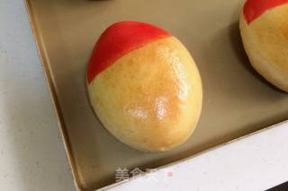 圣诞老人小餐包的做法步骤：22