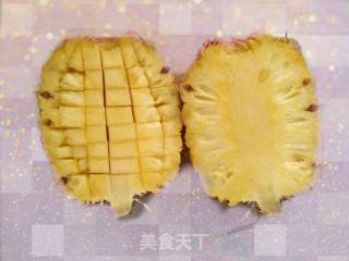 紫米菠萝饭的做法步骤：3