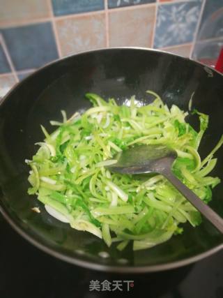 清炒芥菜的做法步骤：3