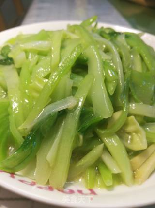 清炒芥菜的做法步骤：4