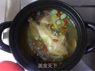 养生滋补韩式参鸡汤的做法步骤：19