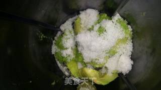 牛油果雪糕的做法步骤：1