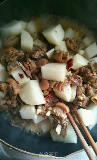 羊肉炖白萝卜—电压力锅版的做法步骤：12