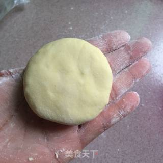 会拉丝的南瓜饼的做法步骤：5