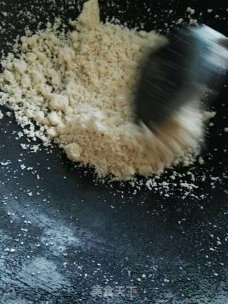 蒜香豆渣的做法步骤：3