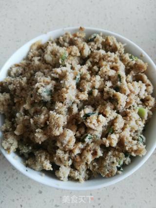 蒜香豆渣的做法步骤：10