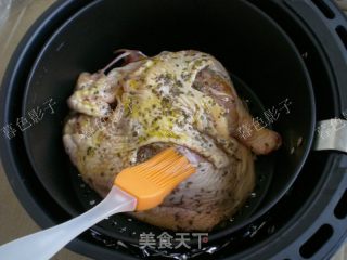 烤鸡腿拌沙拉的做法步骤：6