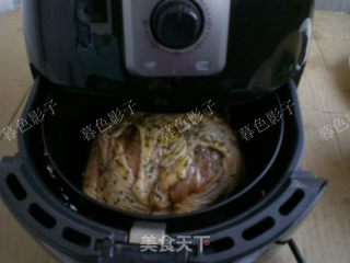 烤鸡腿拌沙拉的做法步骤：7