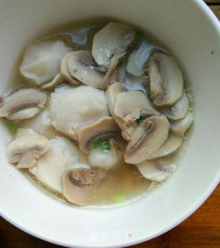 鱼丸蘑菇碗面的做法步骤：10