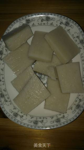 糖拌糍粑的做法步骤：1